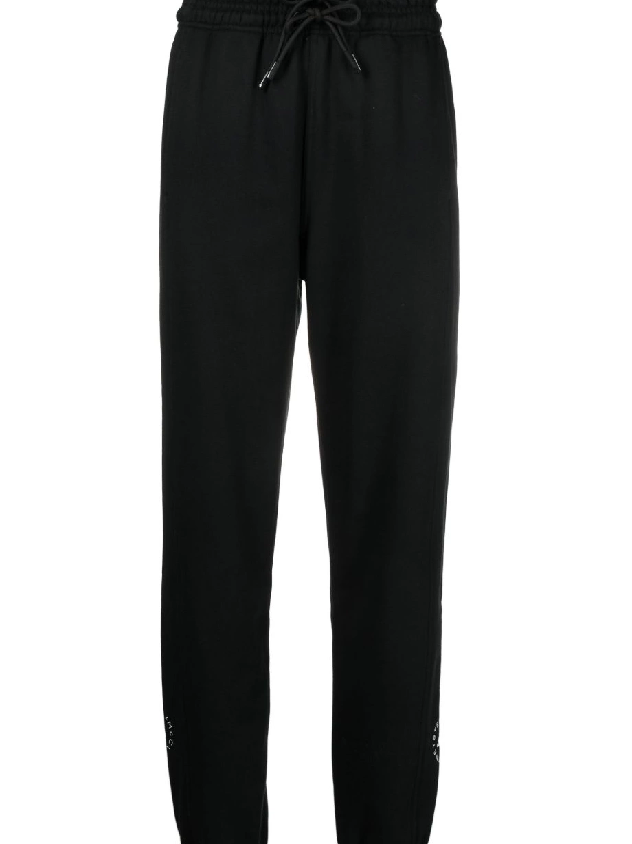 Affordable Women McCartney pants track Stella by logo-print adidas 0712